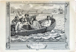 William Hogarth, The Idle ‘Prentice turned away, and sent to Sea