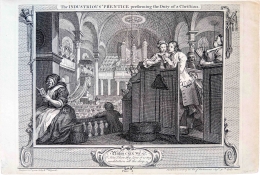 William Hogarth, The Industrious ‘Prentice performing the Duty of a Christian