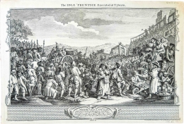 William Hogarth, The Idle ‘Prentice Executed at Tyburn