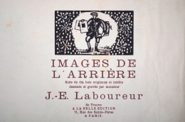 Jean-Émile Laboureur, Images de l'Arrière: Le Petit Marchand d'Images (Frontispiece)