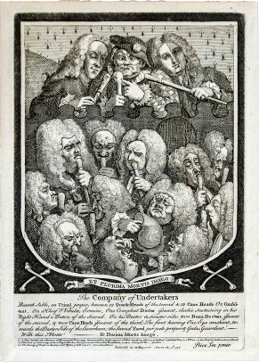 William Hogarth, A Company of Undertakers