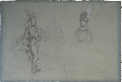 Prince Regent, Study for "Battle of the Pyrenees"