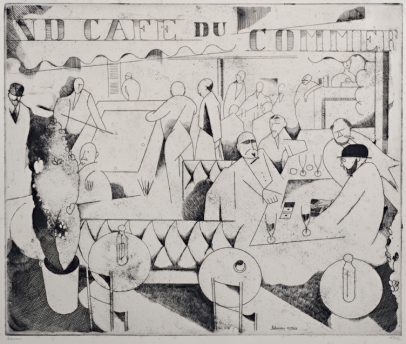 Jean Emile Laboureur, Le Café du Commerce 