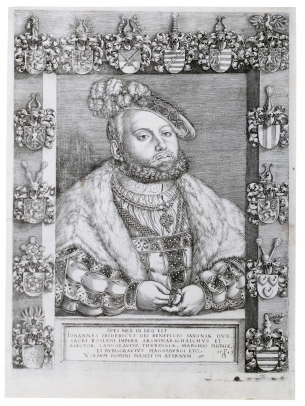 Portrait of Johann Friedrich I (the Magnanimus, Elector of Saxony)