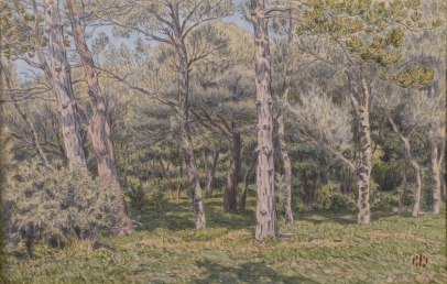 Henri Rivière, Morgat, le Bois de Pins