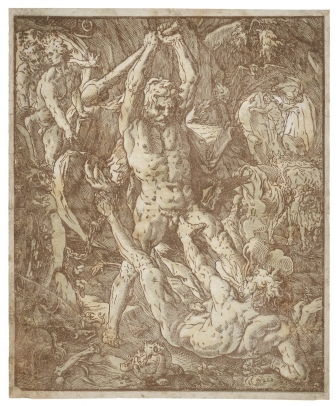 Hendrick Goltzius, Hercules and Cacus