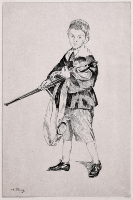 Boy With a Sword (Turned Left)